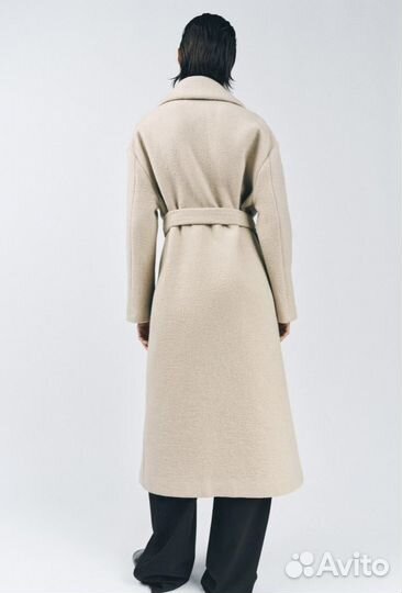 Zara ZW Пальто из кашемира новая коллекция