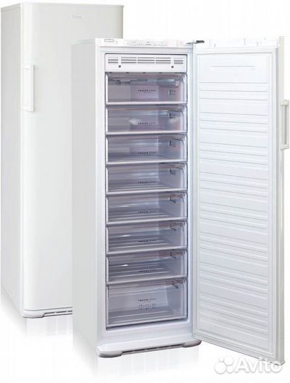 Морозильная камера бирюса. 180 см. Nofrost