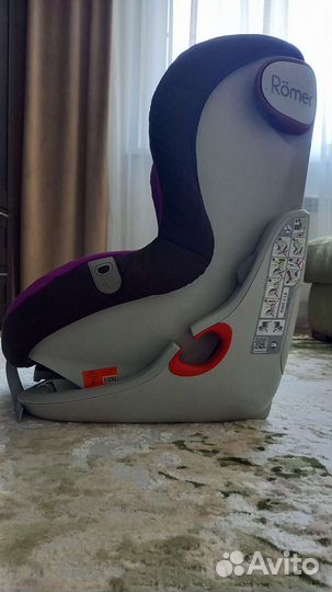 Детское автокресло 9 до 18 кг britax romer isofix