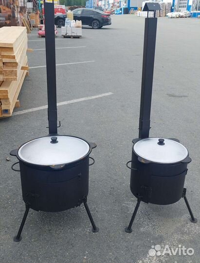 Печь под казан