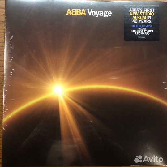 Abba Voyage blue vinyl Limited Edition
