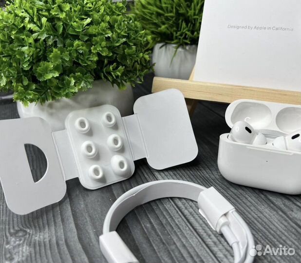 Airpods pro 2 premium с регулировкой громкости