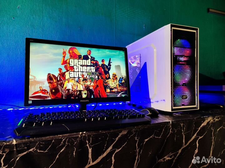 Игровой компьютер i7 полный комплект