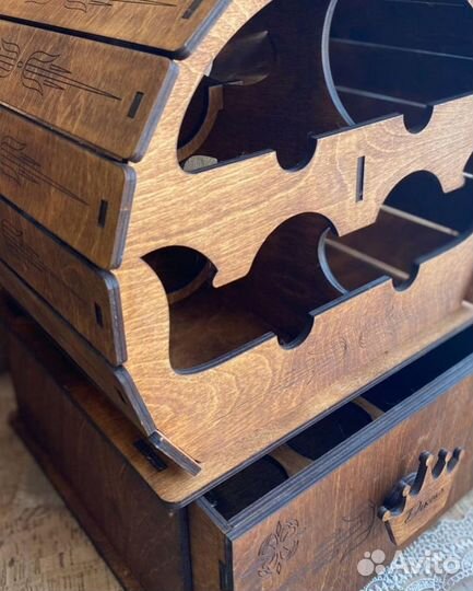 Мини бар из дерева