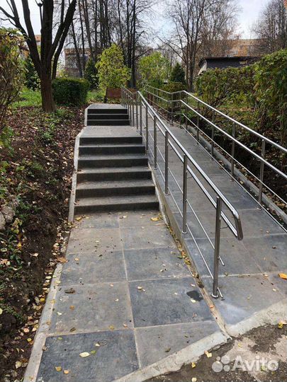 Перила из нержавеющей стали