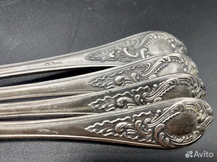 Столовые (десертные) ложки мельхиор СССР