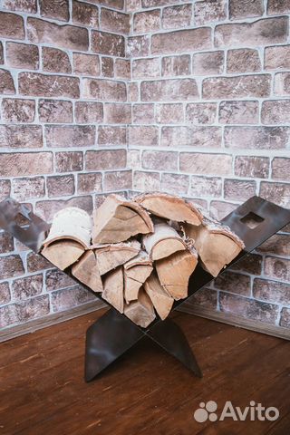 Поленница дровница бабочка лофт