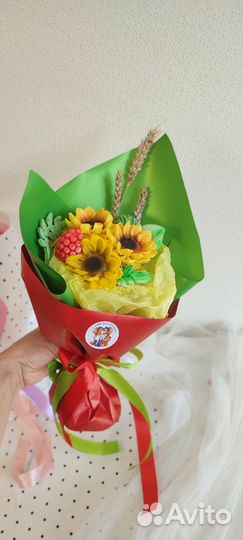 Зефирные букеты на заказ