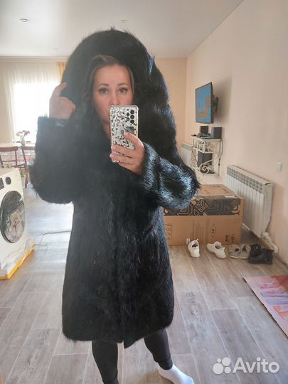 Шуба из нутрии