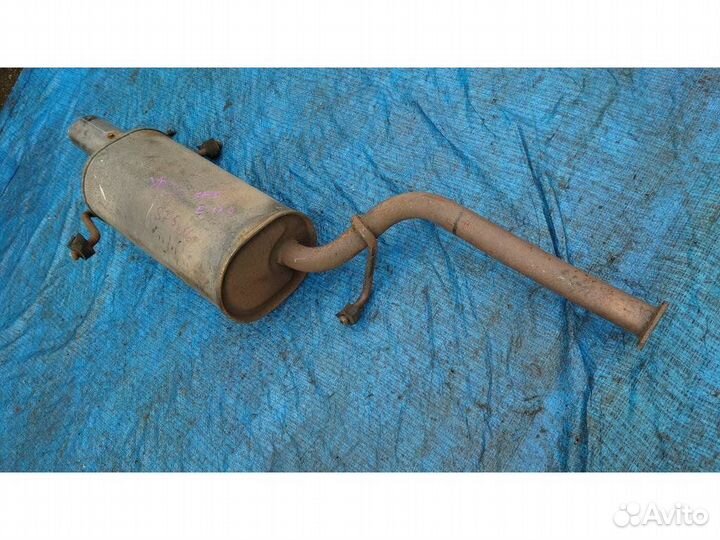 Бочка глушителя subaru forester SF5 EJ20