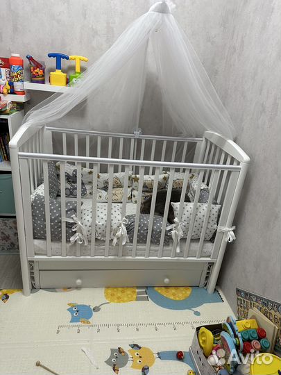 Кроватка и матрас