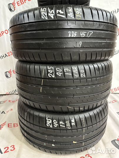 Michelin Pilot Sport 4 225/45 R17 и 245/45 R17 94Y