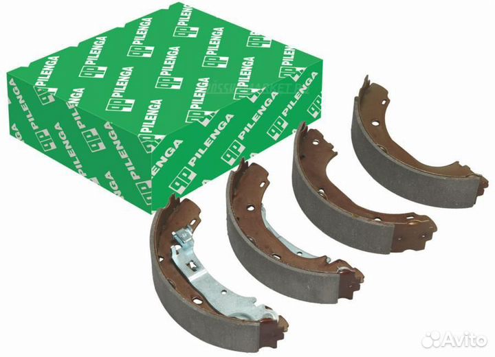 Pilenga BS-P 2652 Колодки тормозные барабанные со