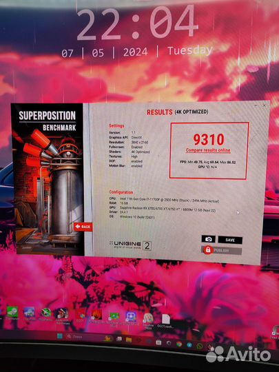 Видеокарта Rx6700xt Sapphire Nitro+