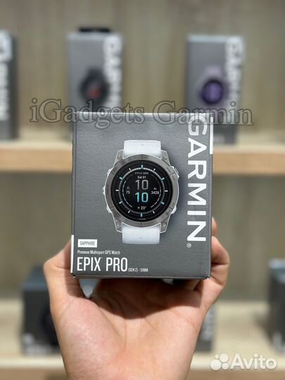 Garmin epix pro gen 2 sapphire 51mm white