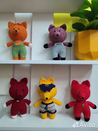 Вязаные игрушки 