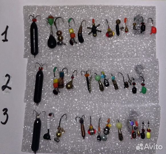 Набор вольфрамовых мормышек