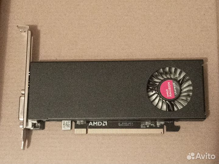 Видеокарта AMD Radeon RX550 Red Dragon 4gb gddr5