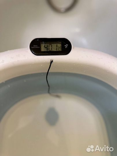 Ванночка с термометром