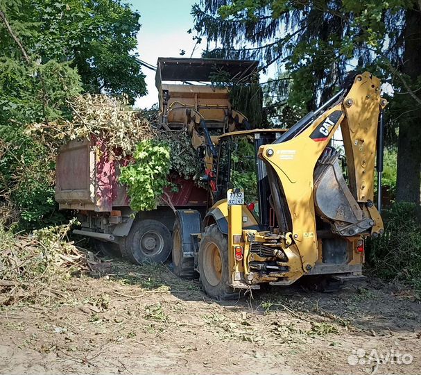 Услуги экскаватора погрузчика