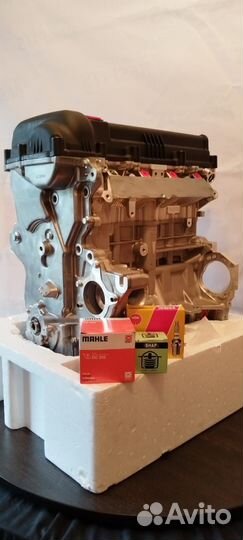 Двигатель G4FC новый Kia Rio Hyundai Solaris