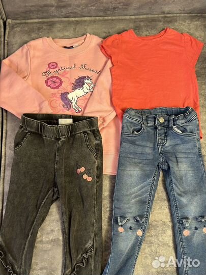 Детские вещи пакетом для девочек 98