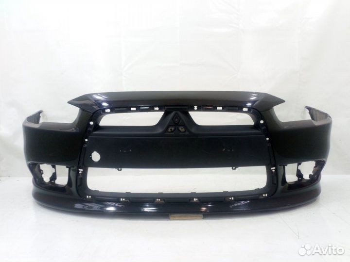 Бампер на мицубиси лансер цвет black