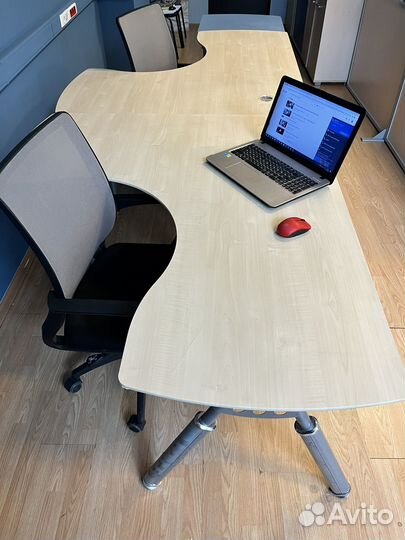 Стол офисный угловой бу