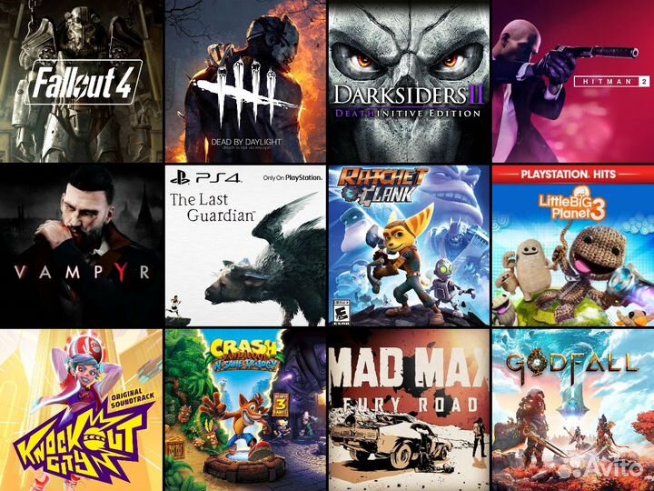 Игры Ps4 (Аренда и продажа)