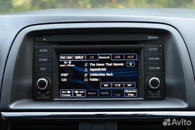 Заводская магнитола mazda cx-5 2011-2017