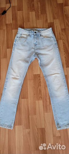 Джинсы светлые pull&bear