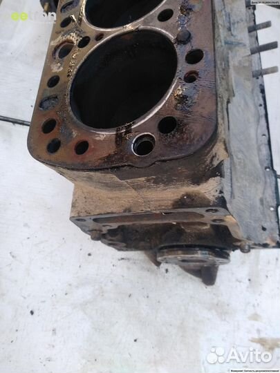 Б/У Б/У Блок цилиндров двигателя (картер) корозия