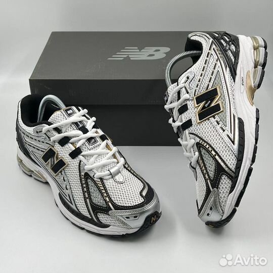 Кроссовки New Balance 1906R White Metallic Gold