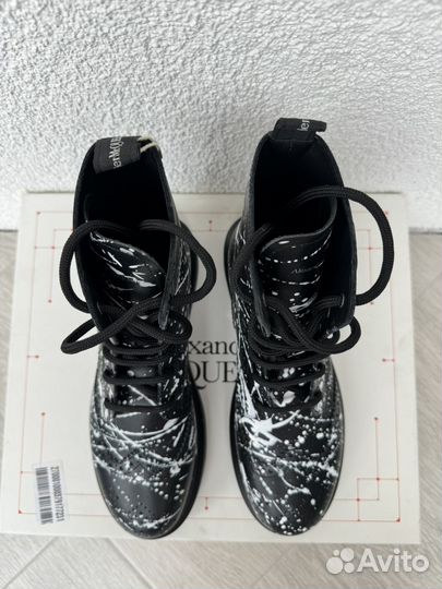 39 и 40 Alexander Mcqueen paint ботинки оригинал