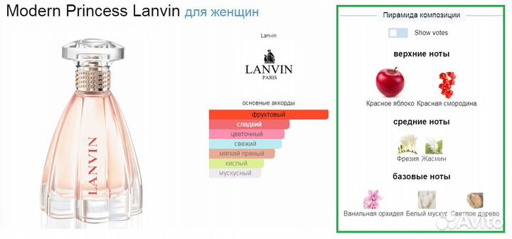 Парфюмерия Trussardi, Lanvin, Rochas - Лэтуаль