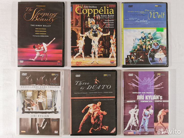 DVD диски Цирк / Балет Коллекция Комплект 13 шт