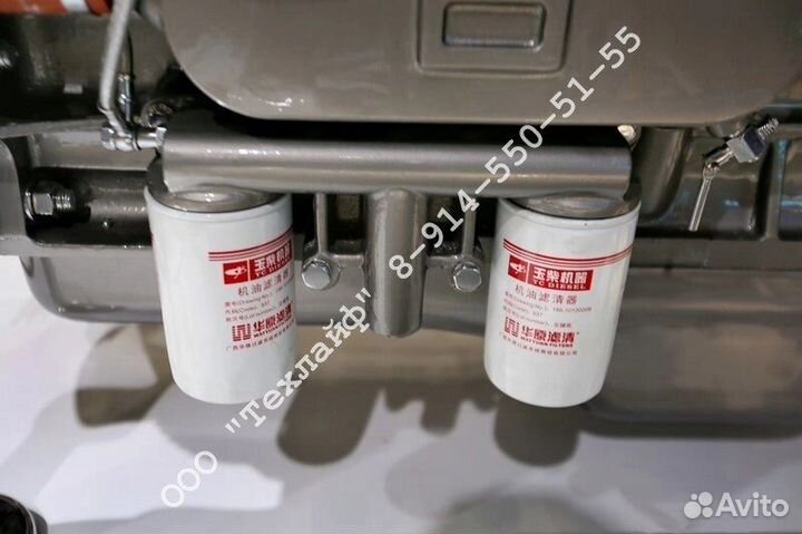 Двигатель газовый Yuchai YC6G260N-50 на автобусы н