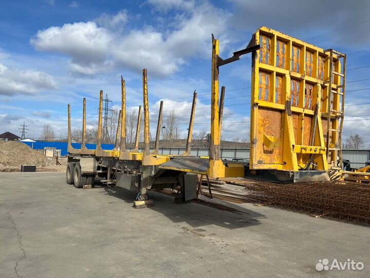 Полуприцеп лесовоз (сортиментовоз) НовосибАРЗ 981310, 2014