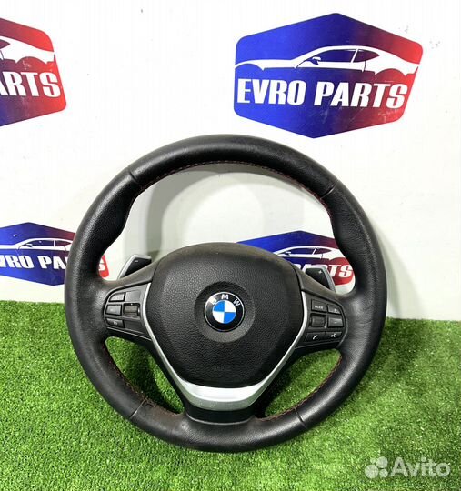 Руль BMW 3 F30 (лепестки без обогрева)
