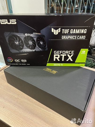 Видеокарта Asus nvidia GeForce RTX 3070 Ti 8Gb TUF