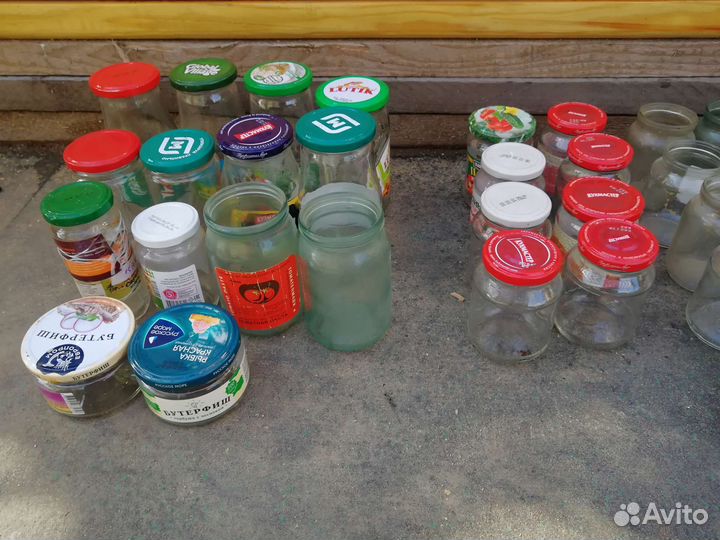Банки стеклянные