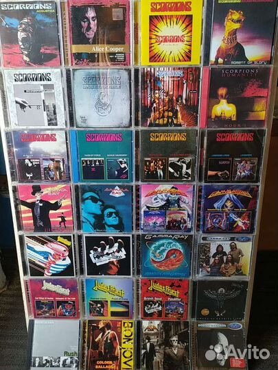 Зарубежный рок сд диски на выбор