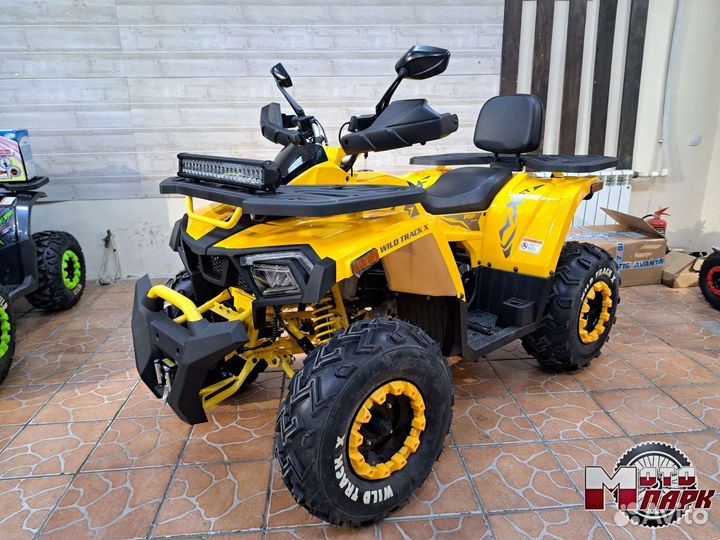 Квадроцикл Motoland 200 wild track X winch