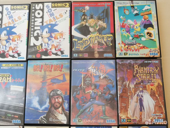 Картриджи Sega Mega Drive Оригинал лицензия