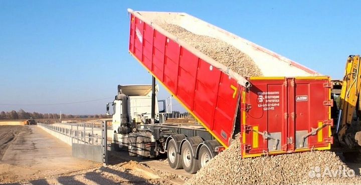 Щебень известняковый с доставкой