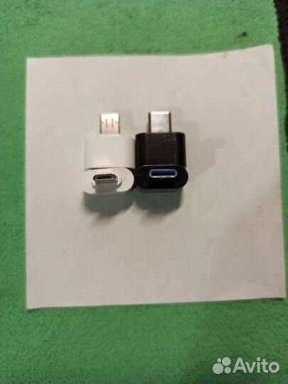 OTG переходник usb type-c, micro usb, цепочка