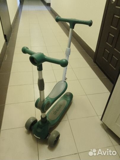 Трехколесный самокат беговел MS-944 Dream