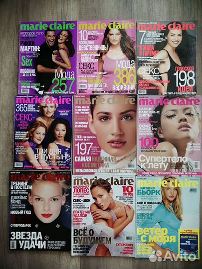 Журнал Marie Claire 2000-2012