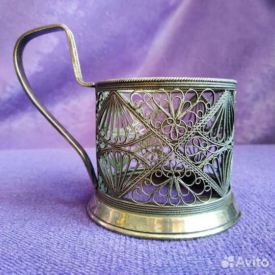 Подстаканники СССР скань