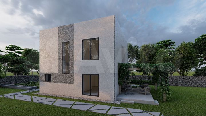 Дом 147 м² на участке 9 сот.